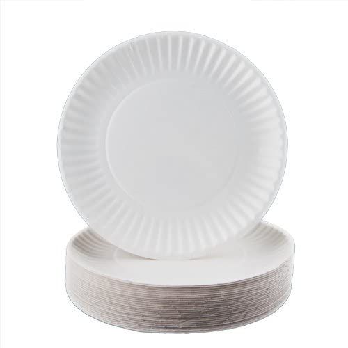 Athar Paper Plate 9 Inch 50Pcs