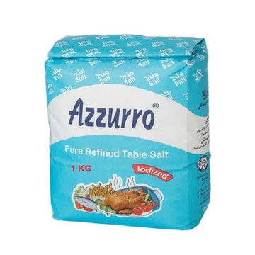 Azzurro Pure Refined Table Salt 1 kg