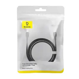 Baseus Pudding Series Fast Charging Cable USB to iP Cluster Black, 1.2M