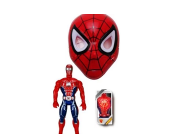 Avengers Spiderman Mask & Toy