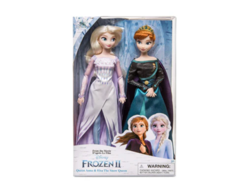 Disney Frozen II Anna & Elsa Doll Set