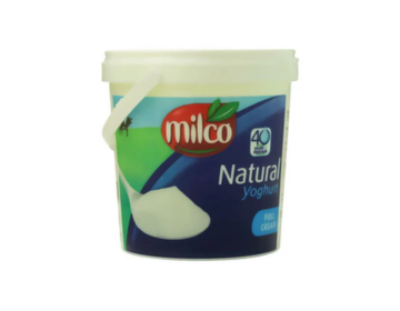 Milco Full Cream Natural Yoghurt 1kg
