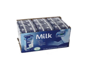 Almaraii Full Fat Long Life Milk 18 pcs x 200 ml