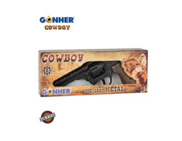Cowboy Revolver 8 shots - Steel