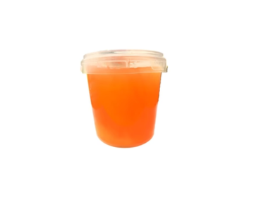 Crystal Soft Slime Bucket - Orange Big 1 Killo
