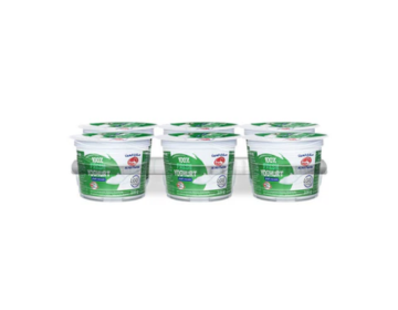 Al Ain Full Cream 100% Fresh Yoghurt, 6x100g