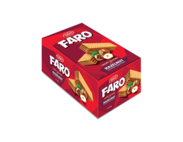 Tiffany Faro Hazelnut Filled Crispy Wafers, 12x45g