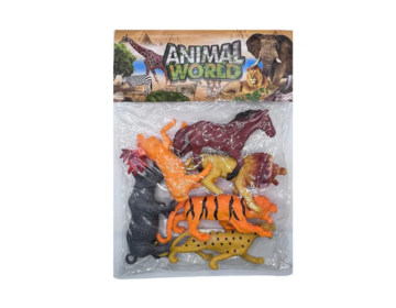 Animal World Small Plastic Toy Set