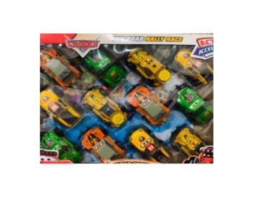 Plastic Car Radiator Springs Toys Push Back