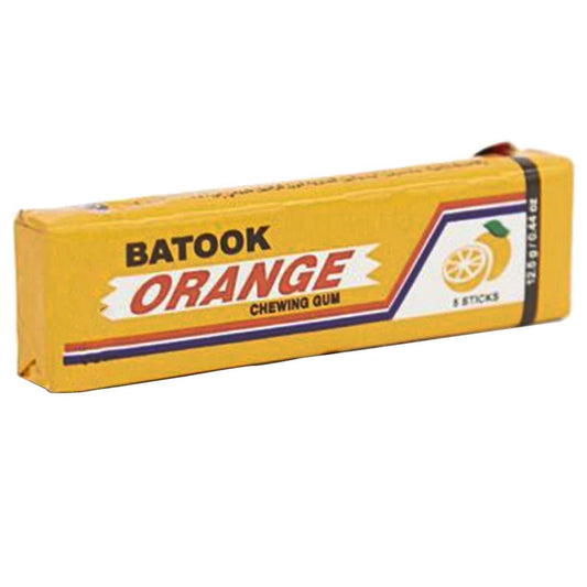 Batook Orange Chewing Gum, 12.5g