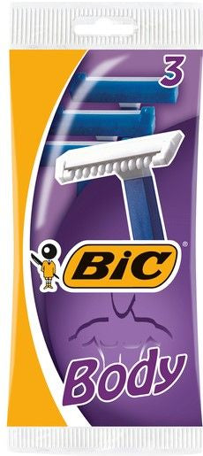 BiC Shaver Body Pouch 3 pcs