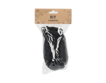 BinjiA DIY Creative 50GSM Knitting Woolen Yarn - Black