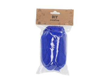 BinjiA DIY Creative 50GSM Knitting Woolen Yarn - Dark Blue