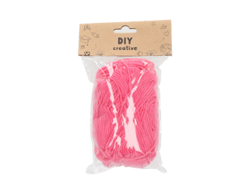BinjiA DIY Creative 50GSM Knitting Woolen Yarn - Pink
