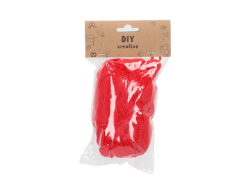 BinjiA DIY Creative 50GSM Knitting Woolen Yarn - Red