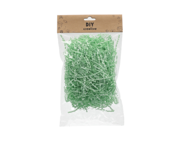 BinjiA DIY Creative Shredded Paper - Light Green, 15x15cm