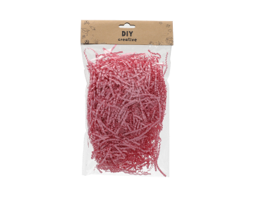 BinjiA DIY Creative Shredded Paper - Pink, 15x15cm