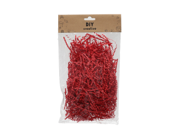 BinjiA DIY Creative Shredded Paper - Red, 15x15cm