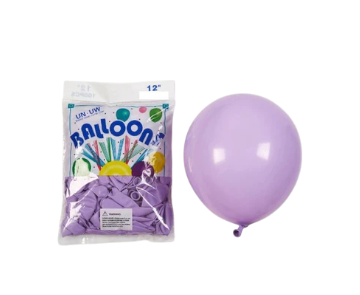 Birthday Balloons - 10 Balloons - Purple