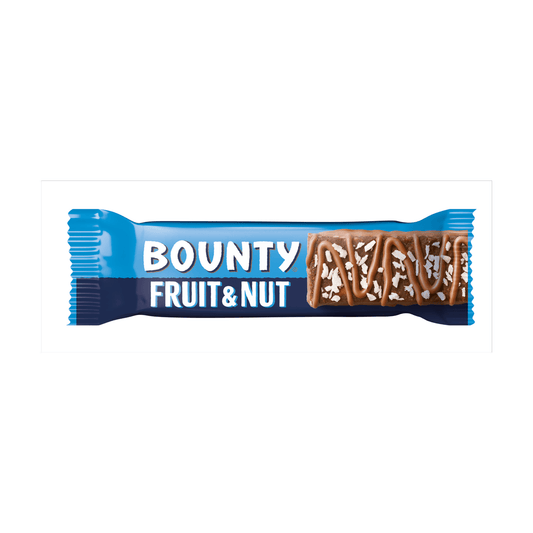 Bounty Fruit & Nut Chocolate Bar, 40g