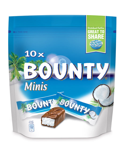 Bounty Minis Chocolate Pouch, 285g