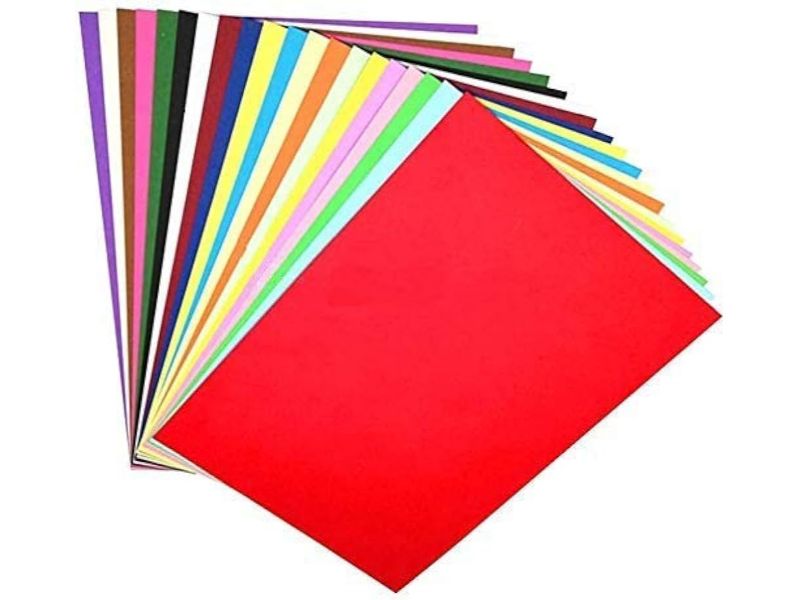 ورق ملون زاهٍ A4، 100 قطعة