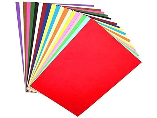 ورق ملون زاهٍ A4، 100 قطعة