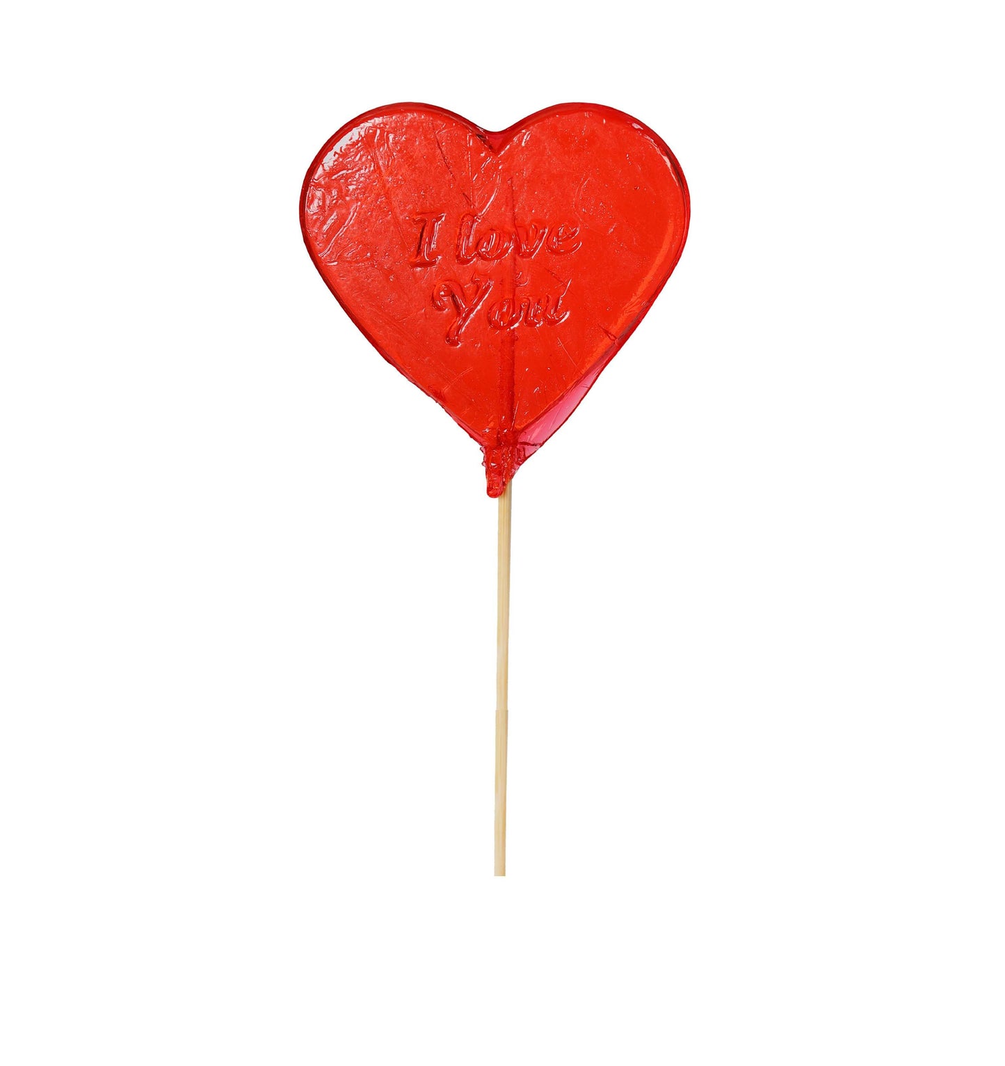 Burqan Red Heart Lollipop, 30g