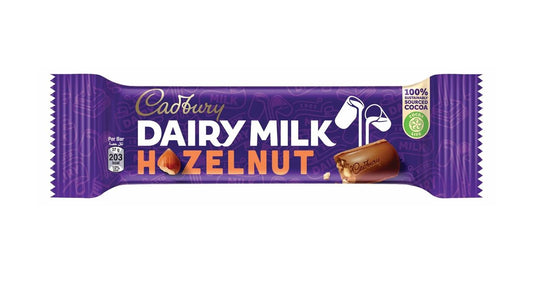 Cadbury Dairy Milk Chocolate With Hazelnuts 37 g