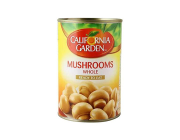California Garden Whole Mushrooms, 425g