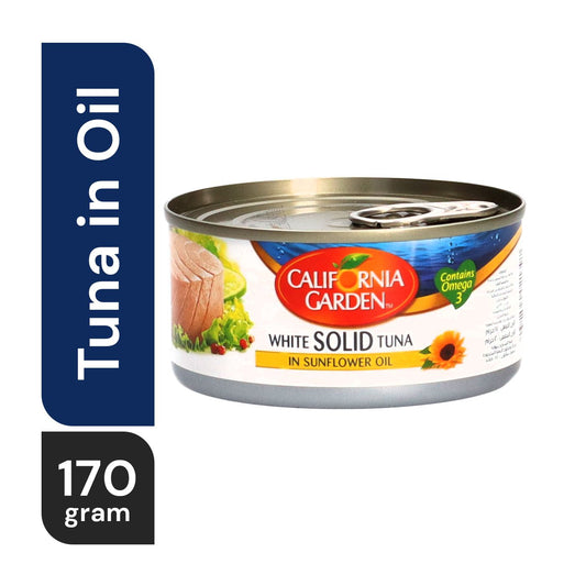 California Garden White Meat Tuna Solid in Sunflower Oil 170 g