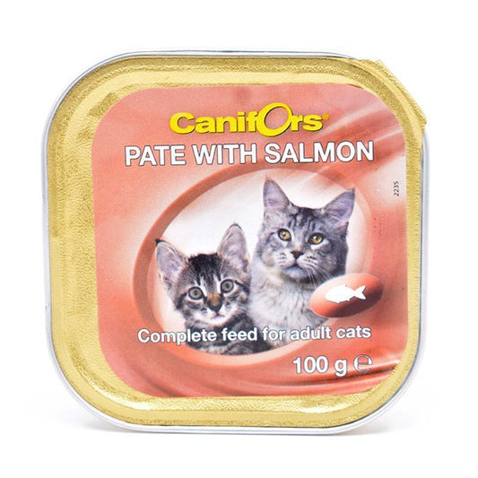 Canifors Cat Food Pate With Salmon 100 Gm