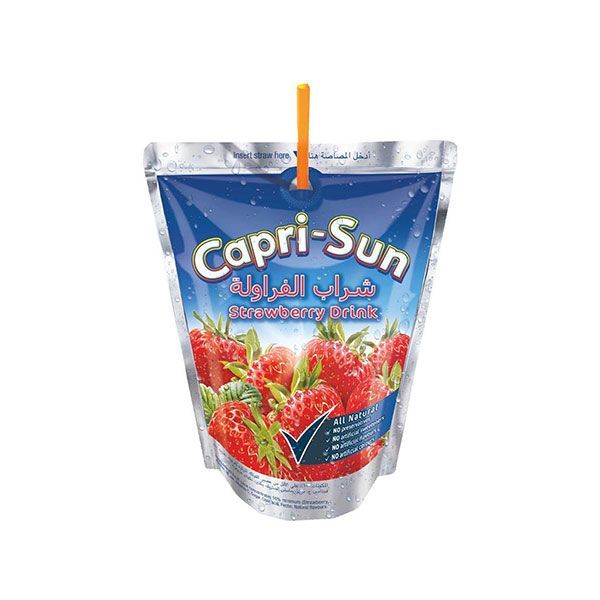 Capri-Sun Strawberry Juice, 200ml