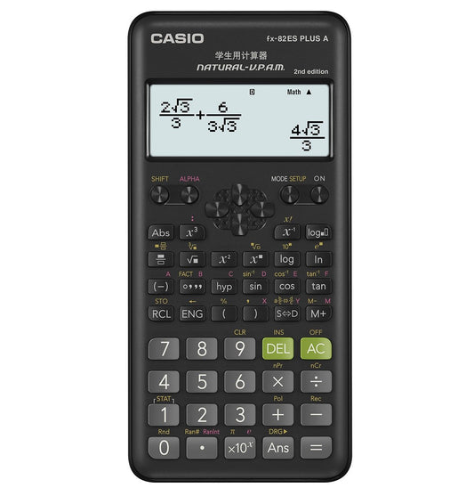 Casio Scientific Calculator FX-82ES Plus