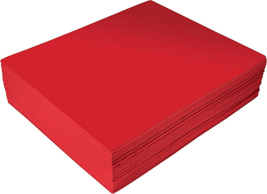 Chiisen Red Eva A3 Foam Paper with Glue 1, 10 Pieces
