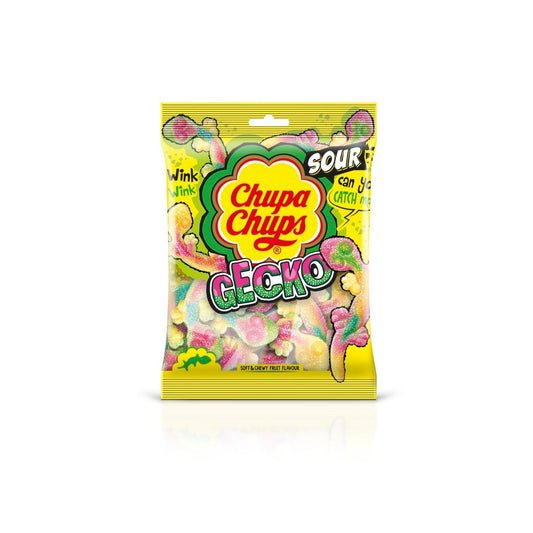 Chupa Chup Sour Gecko Jellies, 90g