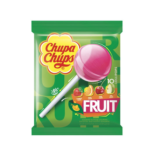 Chupa Chups Fruit Lollipops, 120g
