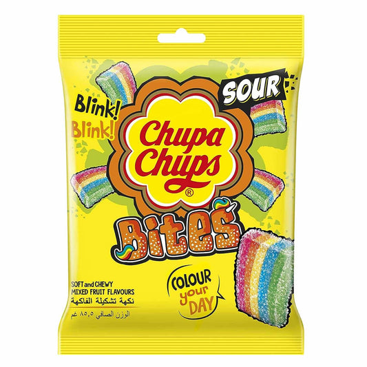 Chupa Chups Sour Bites Mixed Jellies, 85g
