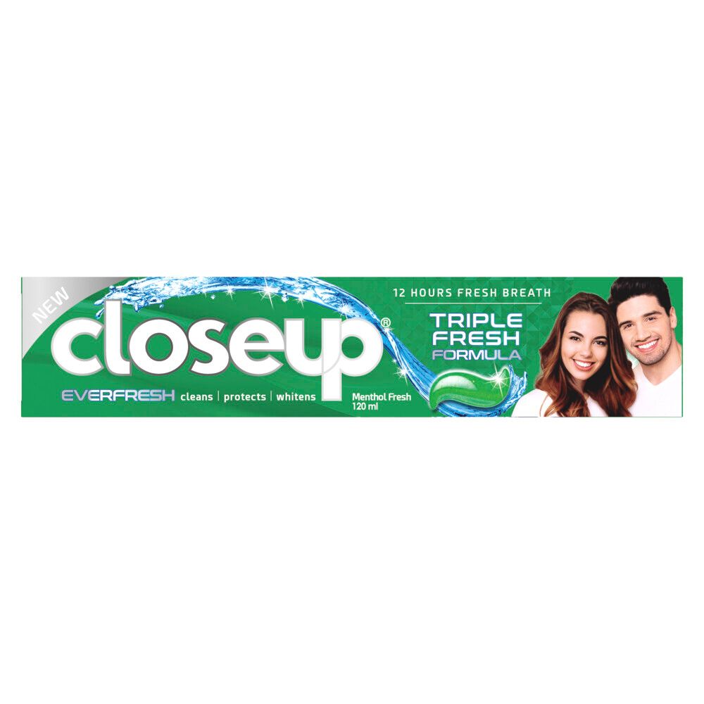 CloseUp Ever Fresh Menthol Fresh Toothpaste, 120ml