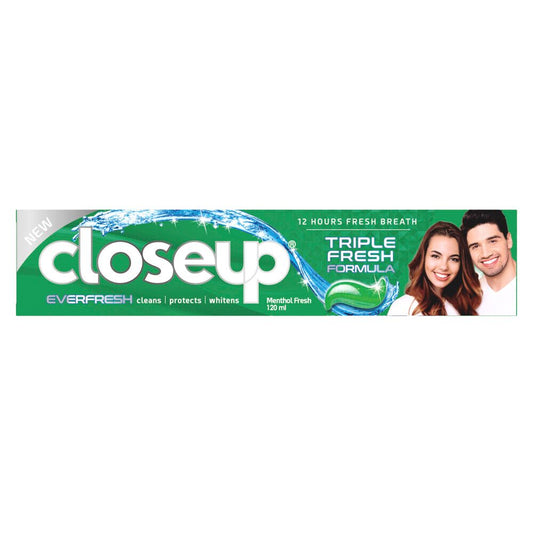 CloseUp Ever Fresh Menthol Fresh Toothpaste, 120ml