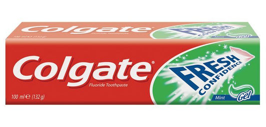 معجون أسنان كولجيت فريش كونفيدنس بنكهة النعناع الأحمر، 75 مل