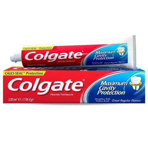 معجون أسنان كولجيت لحماية قصوى من التسوس - 120 مل