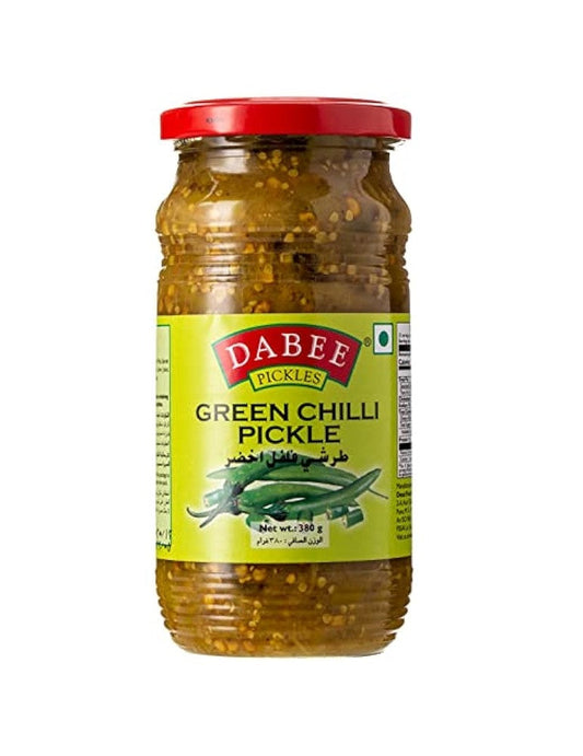 Dabee Green Chili Pickle 380 gm