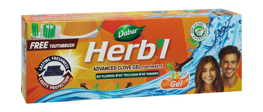 معجون أسنان دابور العشبي بخلاصة القرنفل، 150 غرام