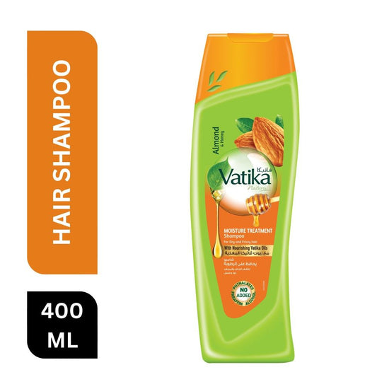 Dabur Vatika Almond & Honey Moisture Treatment Shampoo, 400ml