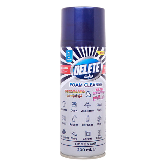 Delete All Purpose Foam Cleaner, 200 ml