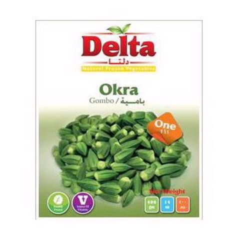 بامية دلتا مجمدة، 400 غرام
