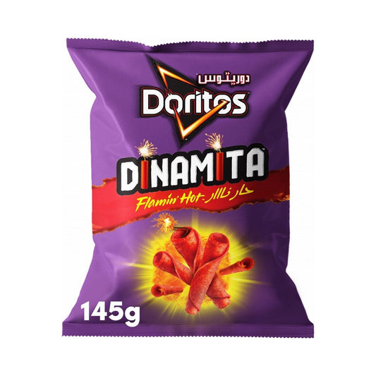 Doritos Dinamita Flamin' Hot Tortilla Chips, 145g
