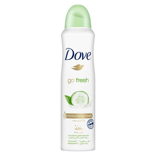Dove Go Fresh Cucumber & Green Tea Scent Deodorant Spray, 150ml