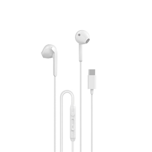 Dudao Earphone Type-C X3C W1 White